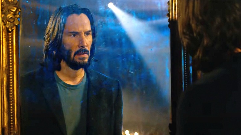 Keanu Reeves Sees Double in The Matrix Resurrections