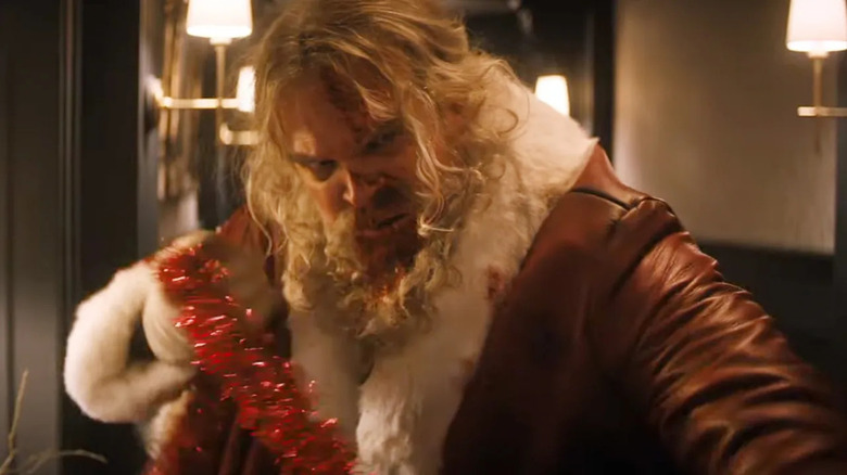 David Harbour as Santa Claus in Violent Night