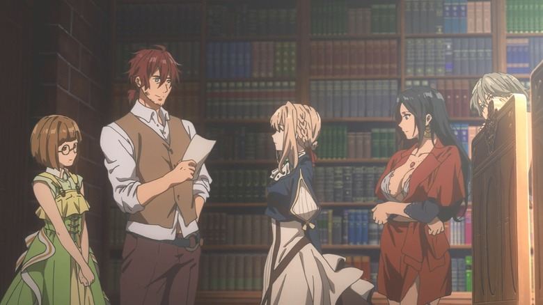 the Auto Memory Dolls in Violet Evergarden