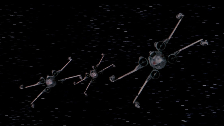 X-Wing Starfighters in Star Wars: A New Hope