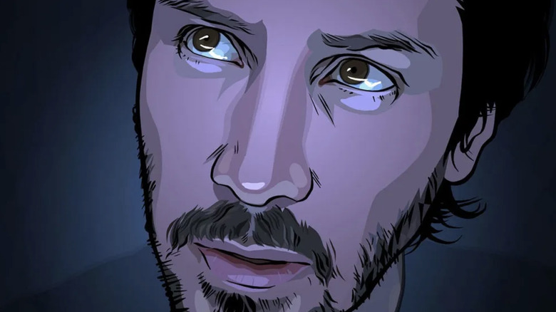 Keanu Reeves in A Scanner Darkly