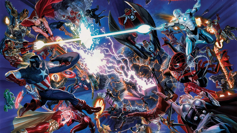 2015 Secret Wars Banner by Alex Ross