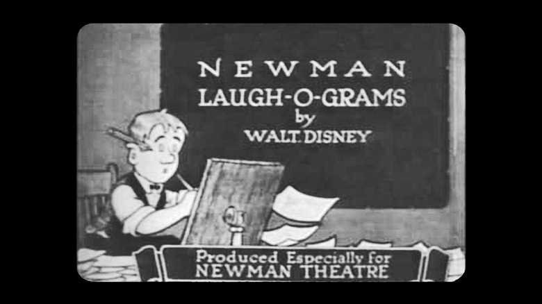 Walt Disney in a Laugh-O-grams film