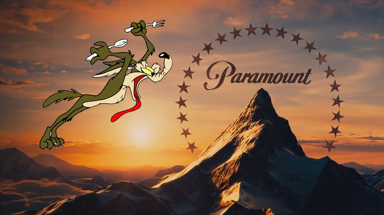 Wile E Coyoto Paramount logo 