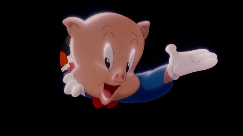 Porky Pig, giving his final line in Who Framed Roger Rabbit.