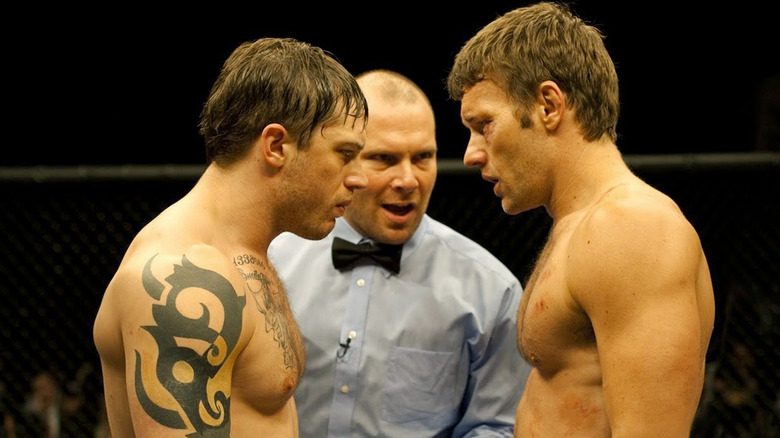 Tom Hardy and Joel Edgerton in Warrior