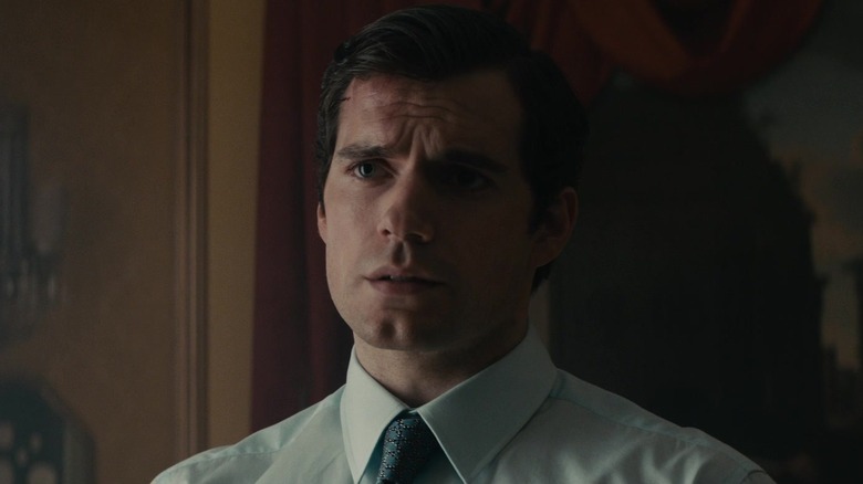 Napoleon's solo by Henry Caville wears a shirt and tie in the uncle's man