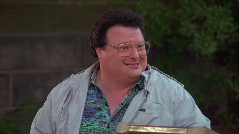 Manumman sports a wicked smile in Seinfeld