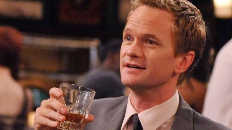 Barney Stinson with drink