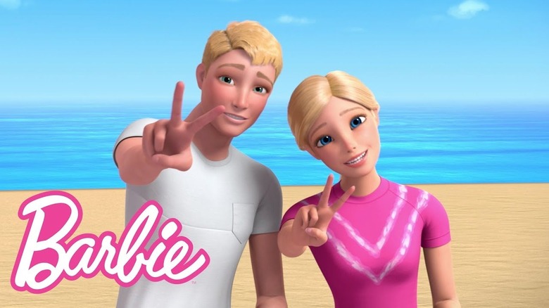 Ken and Barbie in the Barbie vlogs