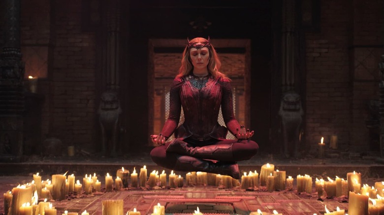 Elizabeth Olsen as Wanda Maximoff/Scarlet Witch Doctor Strange in the Multiverse of Madness