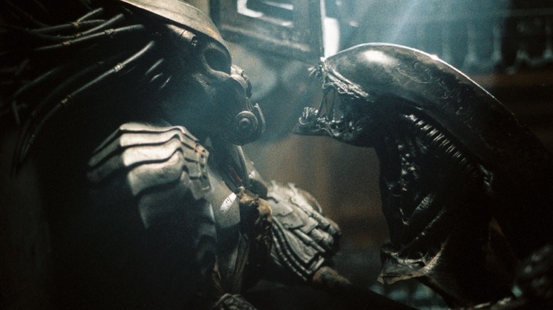 AVP: Alien vs. Predator fight