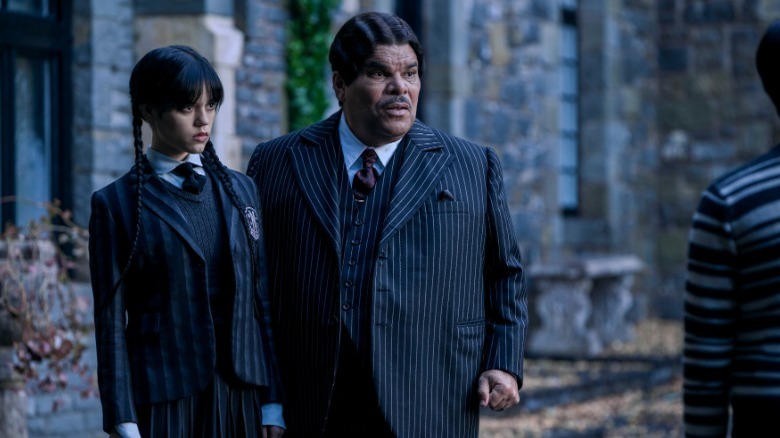 Jenna Ortega, Luis Guzman, Wednesday