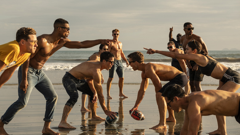 Top Gun Maverick beach scene