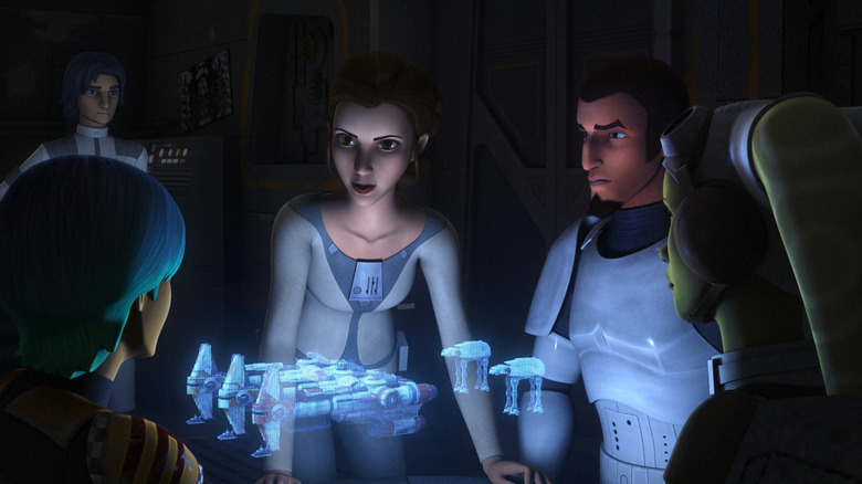 Leia and the Ghost Crew plot to steal the corvettes