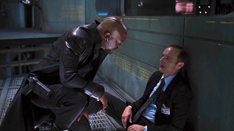 Samuel L. Acksexone, while Nick Hughes tends to be mortally wounded Clark Greg as Phil Coulson in the Avengers