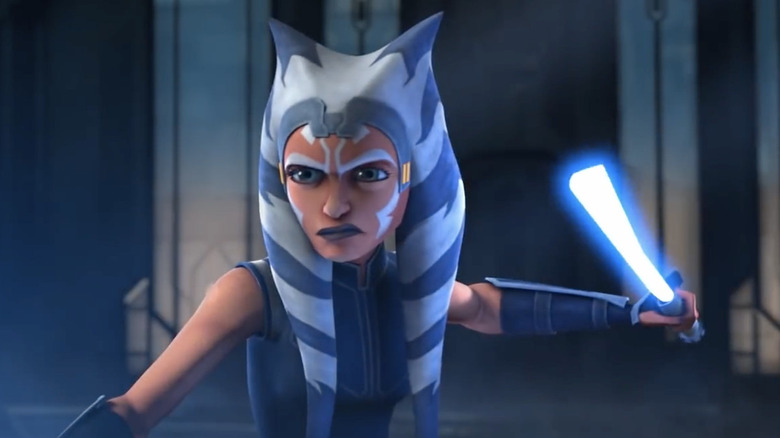 Ashoka defends herself on Mandalore