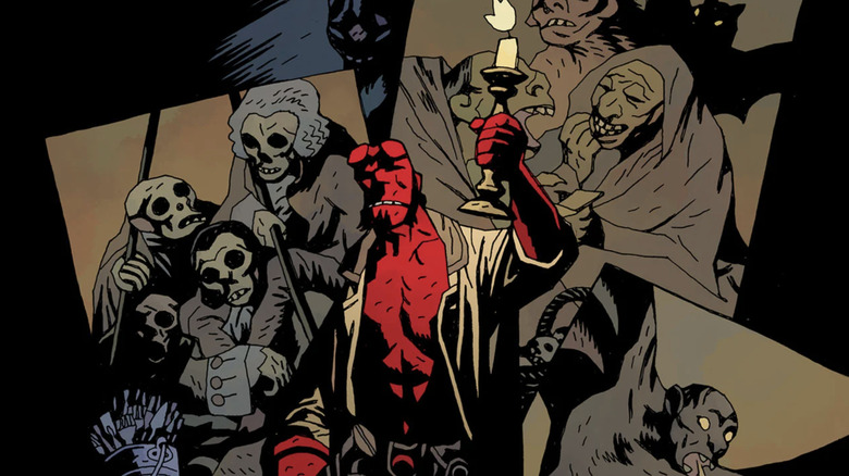 Hellboy Mike Mignola art