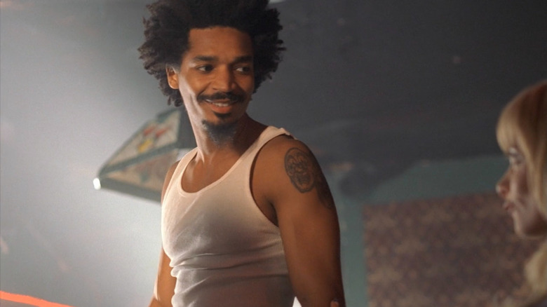 Darnell (Eddie Steeples) smiling on My Name Is Earl