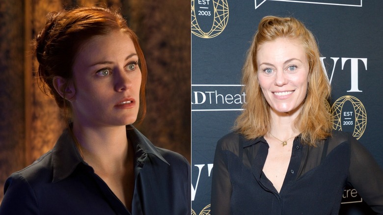 Cassidy Freeman as Tess Mercer on Smallville and on the red carpet