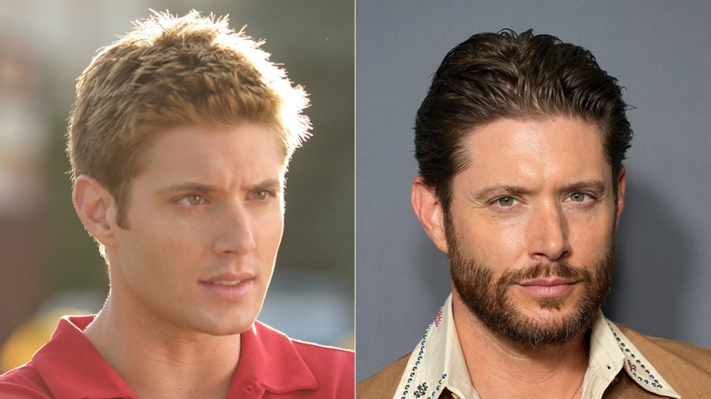 Jensen Ackles as Jason on Smallville and at photo call