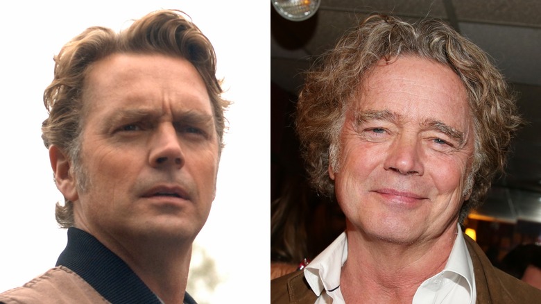 John Schneider as Jonathan Kent in Smallville and at a public event