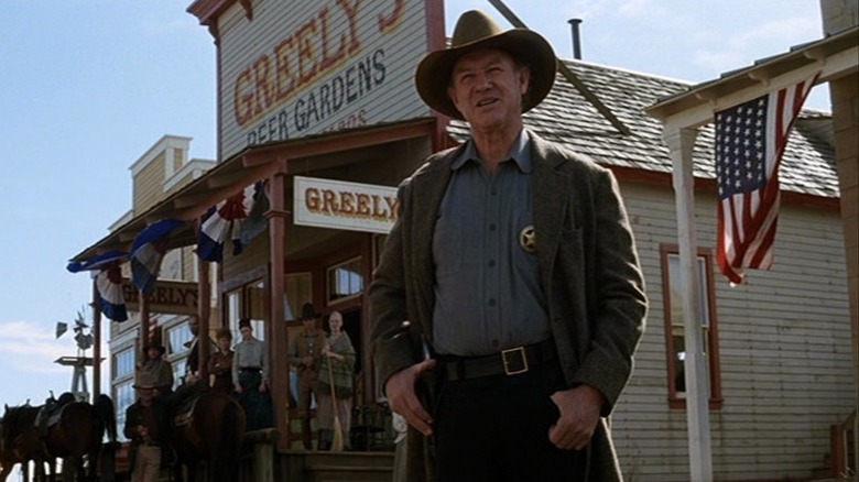 Gene Hackman as Sheriff Daggett in Unforgiven