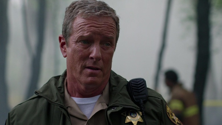 Linden Ashby as Sheriff Stilinski in Teen Wolf: The Movie