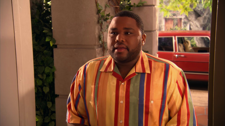 Anthony Anderson as Bryan showing up on Bernie's doorstep