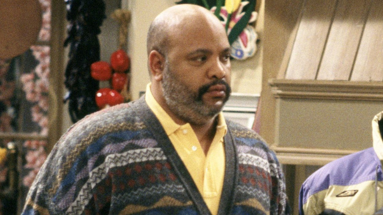 James Avery as Uncle Phil looks stern in The Fresh Prince of Bel-Air