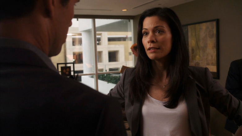 Lauren Stamile as Agent Pearce on Burn Notice