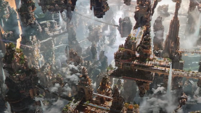 Omnipotence City in Thor: Love and Thunder