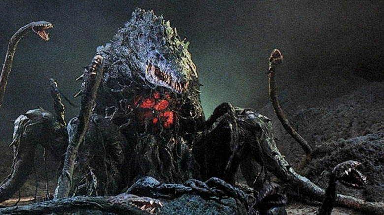 Biollante preparing to fight Godzilla