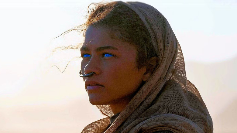 Zendaya as Chani in Dune: Part Two