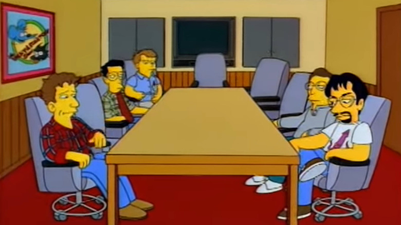 The Simpsons, writers' room 