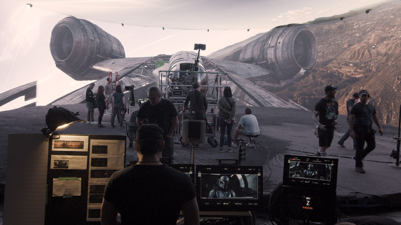 The ILM team working on The Mandalorian