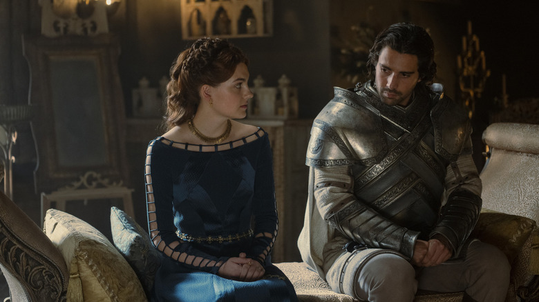 Emily Carey and Fabien Frankel in House of the Dragon episode 5