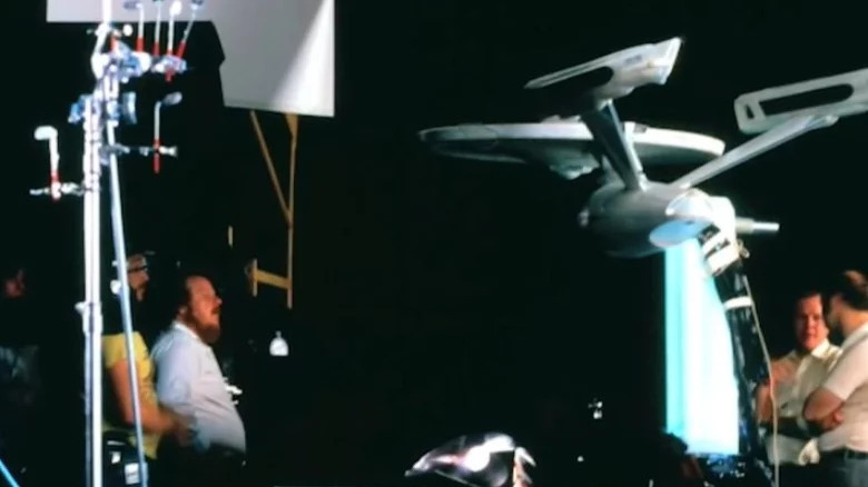 Star Trek: The Motion Picture The VFX crew looks at the Enterprise model