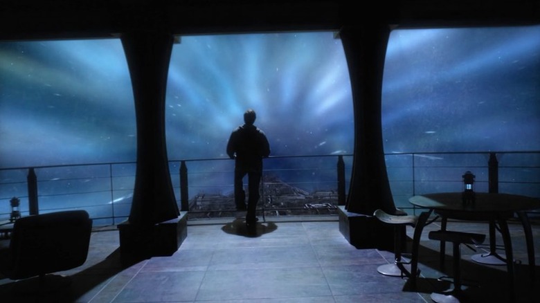 The final shot of Eli standing alone in the ship in Stargate Universe