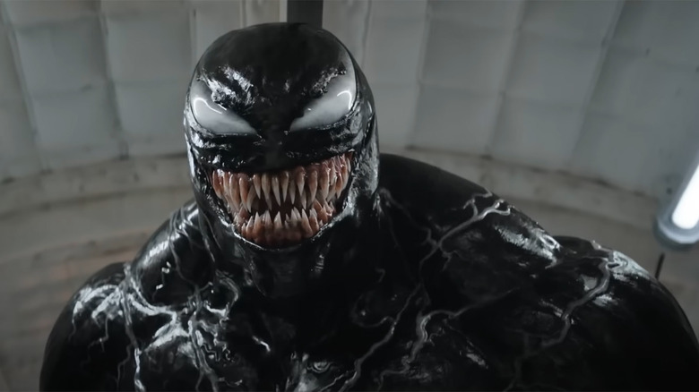 Venom in a lab in Venom: The Last Dance