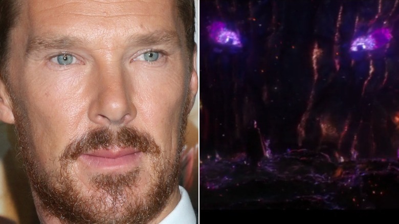 Benedict Cumberbatch and Dormammu