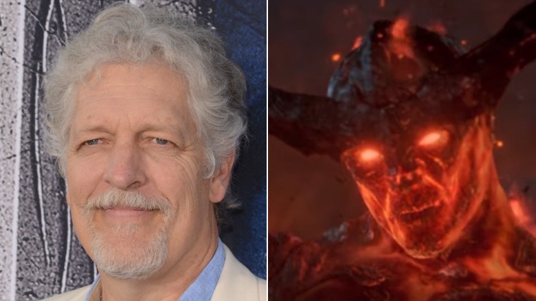 Clancy Brown and Surtur