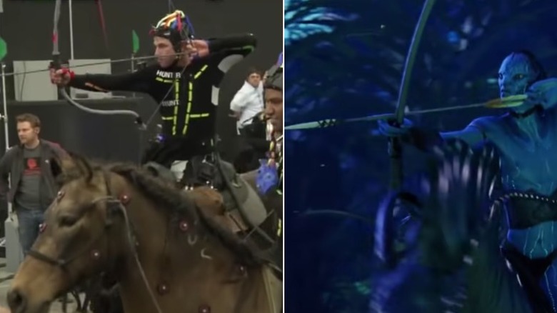 Na'vi riding horse