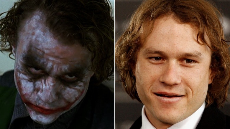 The Joker Heath Ledger makeup