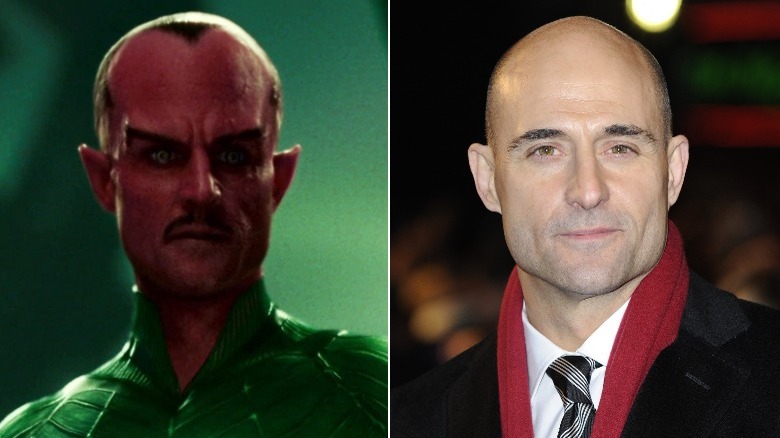 Mark Strong Sinestro makeup