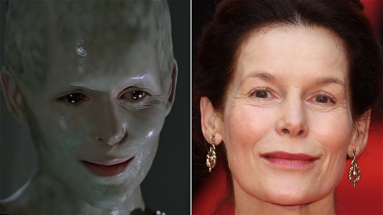 Alice Krige and Borg Queen