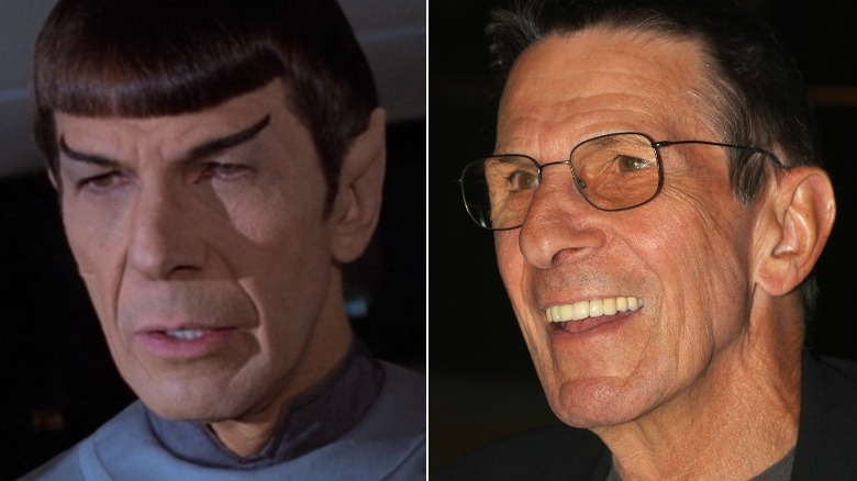 Spock and Leonard Nimoy