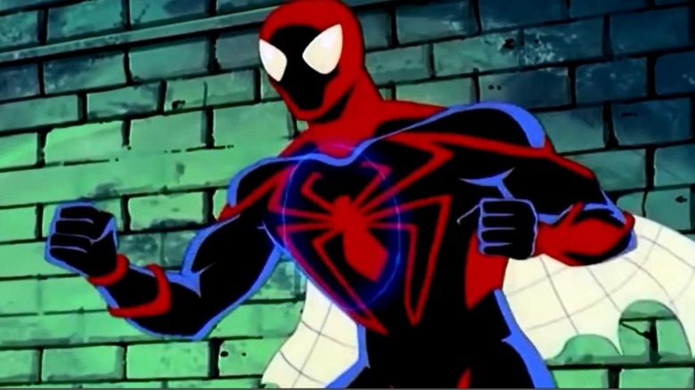 A caped Spider Man Unlimited