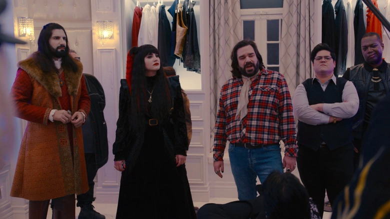 The cast of What We Do in the Shadows