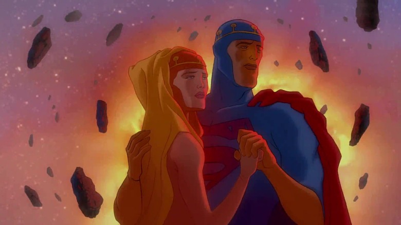 Superman's parents in All-Star Superman